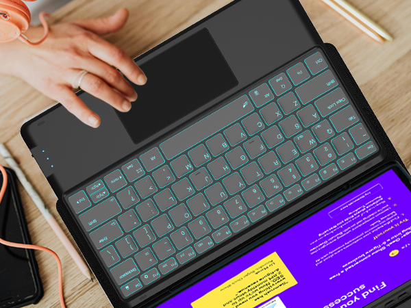 samsung tab S10 FE+ plus case with keyboard