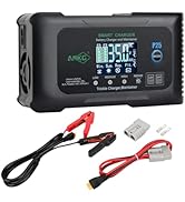 ANKG 25 Amp Lithium Battery Charger,12V&24V Smart Lifepo4 Battery Charger Car Battery Charger Tri...