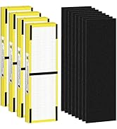 FLT4825 HEPA Filter B Replacement Compatible with G-Guardian Air Purifiers AC4825 AC4300 AC4800 A...
