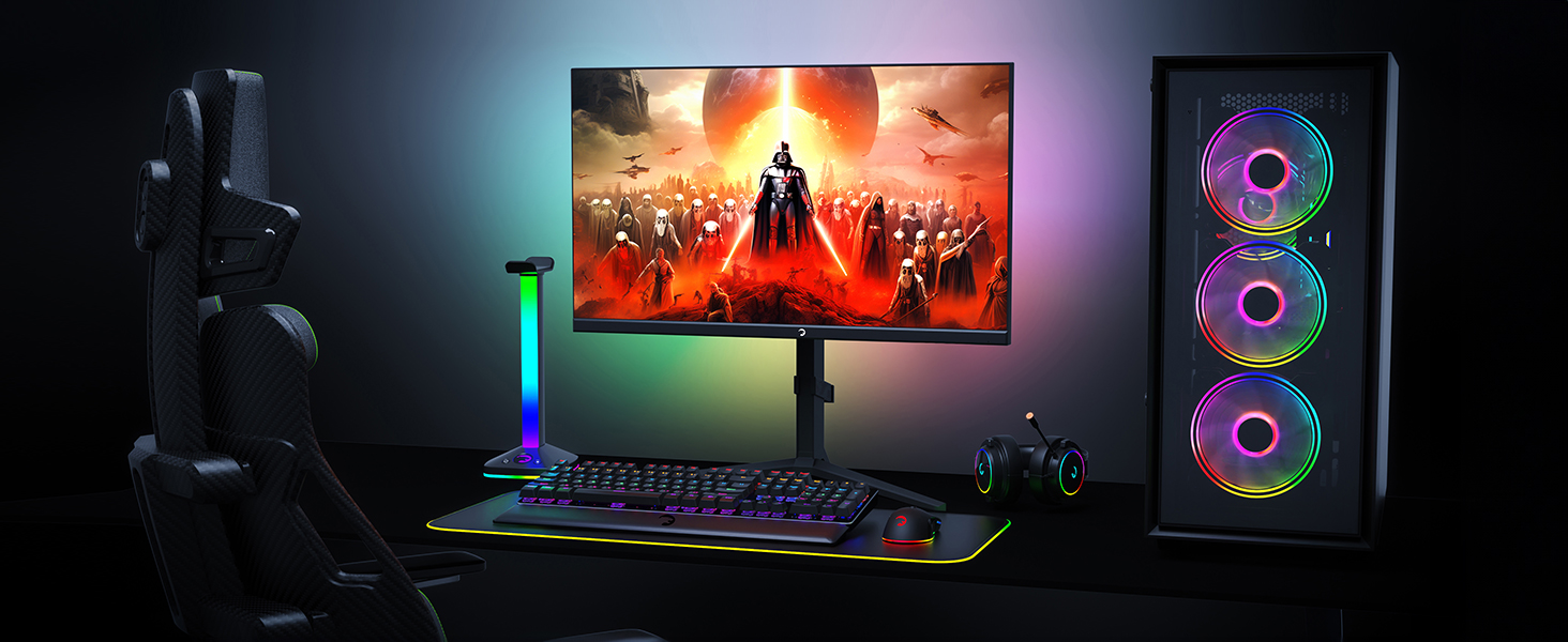 GAMEPOWER Rapid 27-inch 1ms 360Hz 1080p Gaming Monitor