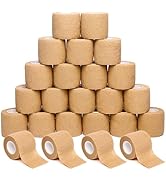 Self Adhesive Bandage Wrap Tattoo Grip Tape 2 inch x 5 Yards Cohesive Bandage Wrap Medical Wrap f...