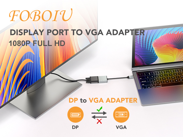 vga to displayport adapter