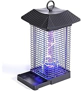 Buzbug Bug Zapper Electronic Mosquito Killer, Upgraded UV-LED Light, Fly Zapper for Insects, Fly ...