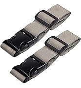 Wisdompro 2 Pcs Add a Bag Luggage Strap, Heavy Duty Adjustable Suitcase Belt Travel Attachment Tr...