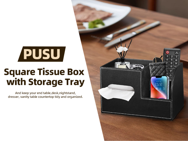 Decorative Cube Tissue Box Holder