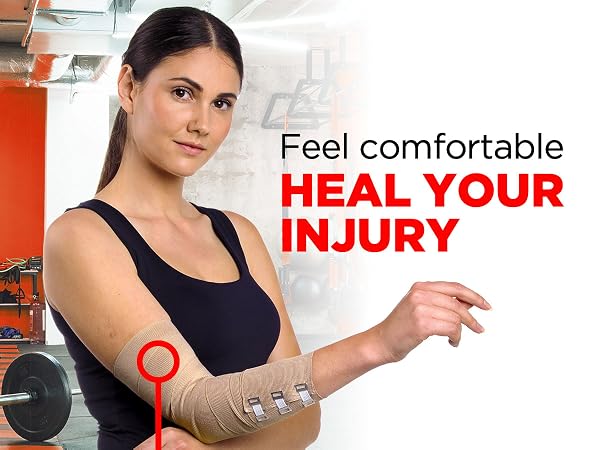 elastic compression bandage wrap ankle hand wrist fitness gymnastics