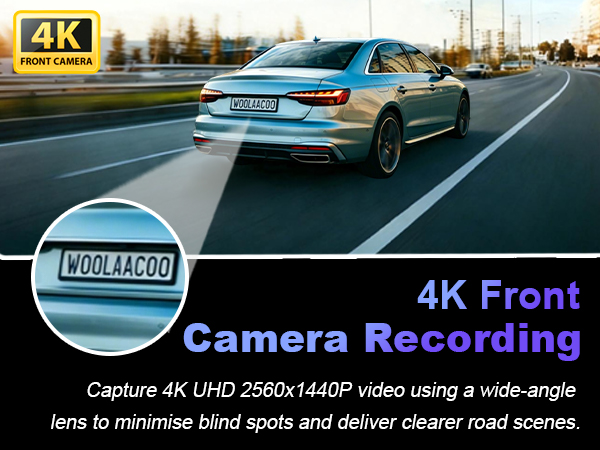 4K Front CAMERA RECORDING
