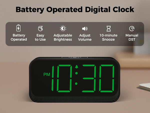 alarm clocks for bedrooms