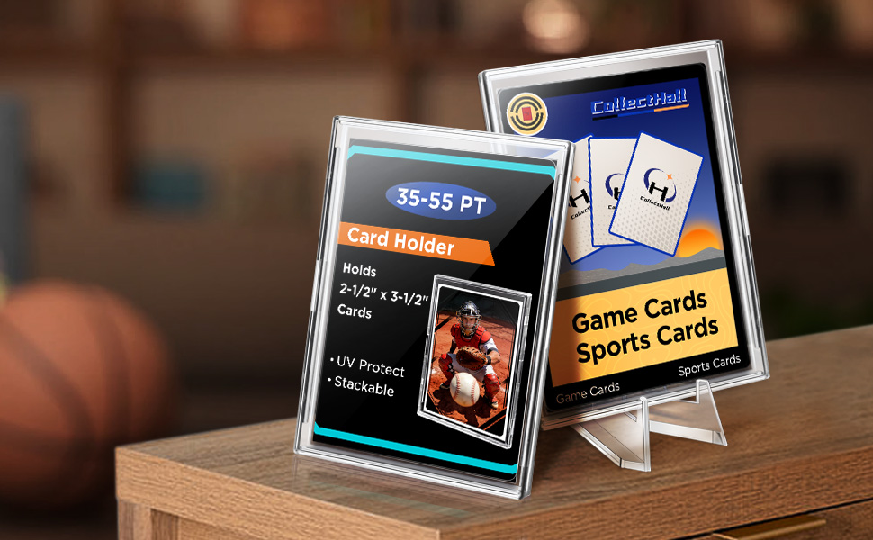 baseball card holder case