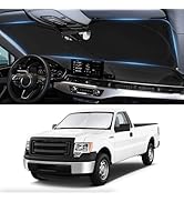Sunshade for F150 Windshield Sun Shade Custom-fit for 2012 2013 2014 Ford F150 F-150 Lariat, King...