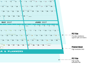 Academic Wall Calendar