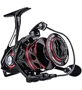 RUNCL Spinning Reel Titan II, Fishing Reel - Full Metal Body, Max Drag 44LB, 5 Carbon Fiber Washe...