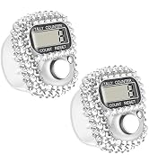 2pcs Electronic Finger Tally Counter Clicker Counter,Convenient Portable Digital Display Tally Co...