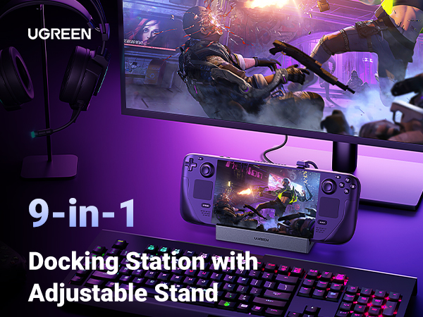 ugreen steam deck dock