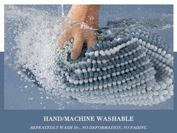absorbent bath rug