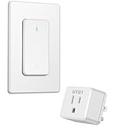 UTOI Remote Control Outlet Plug with Remote, Wireless Light Switch for Lamps and Household Applia...
