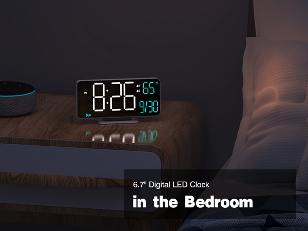clock for bedroom
