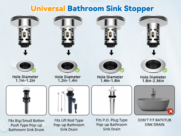 pop up drain stopper