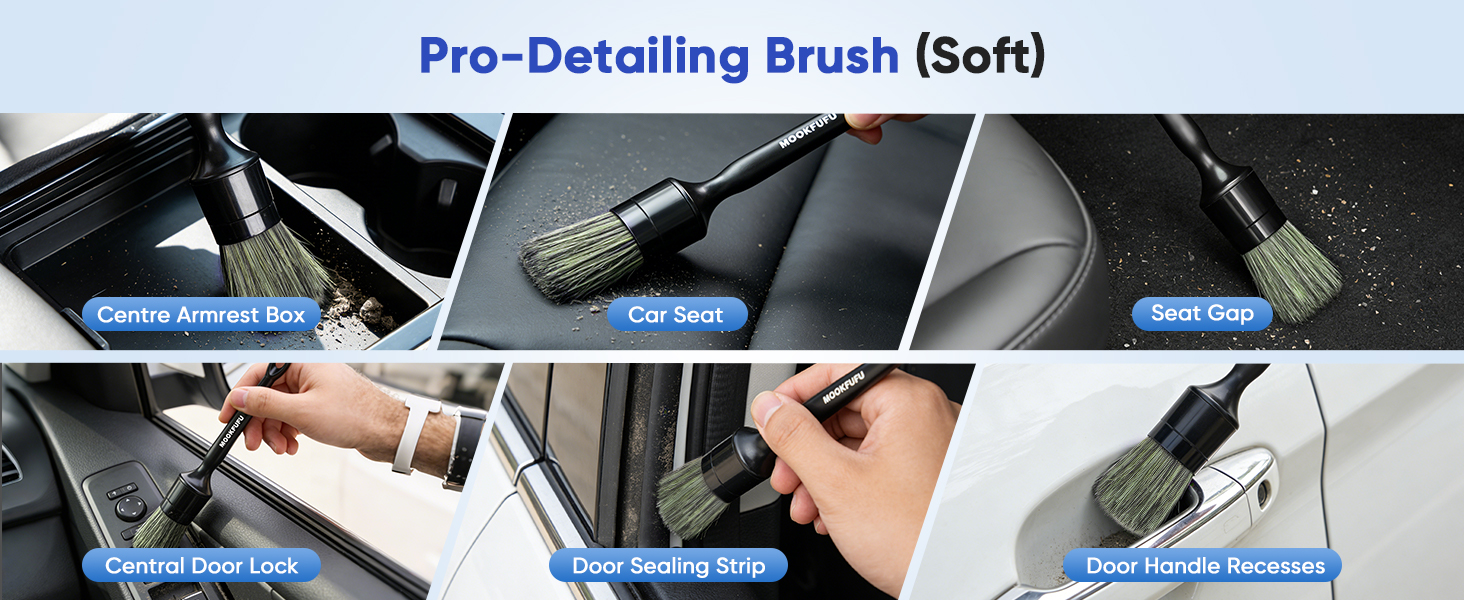 car interior detailing brush