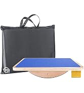 Rolling With It Balance Board Wooden Rocker Board Standing Desk Accessory - Core Strength