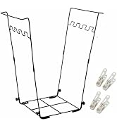Garden Trash Bag Holder - Outdoor Leaf Bag Support Stand Multi-Use Metal Garbage Bag Holder Frame...