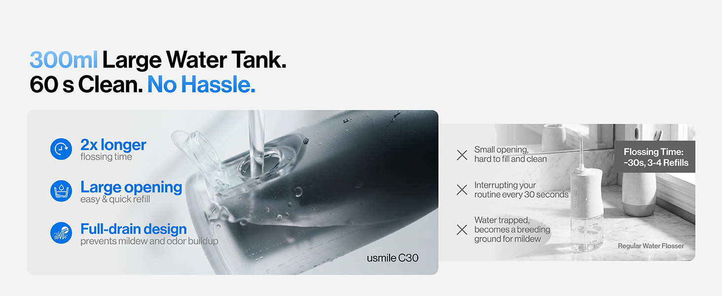 usmile water flosser