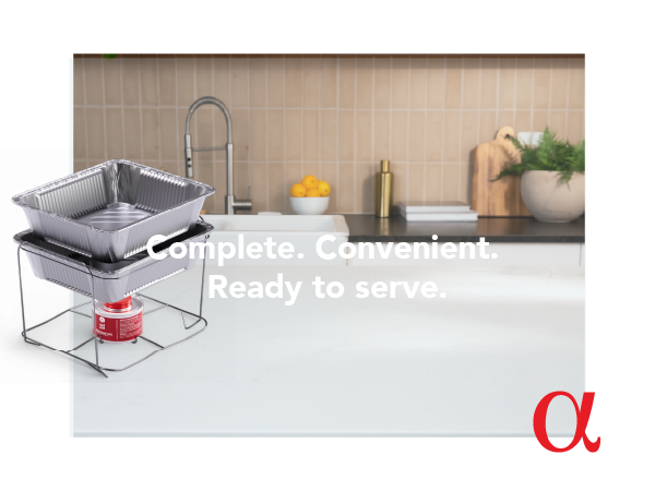 Dispoable Chafing Dish Sterno Catering Dish Catering Supplies