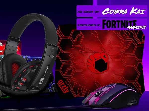 Gaming keyboard and mouse bundle for PS5 Xbox & PC