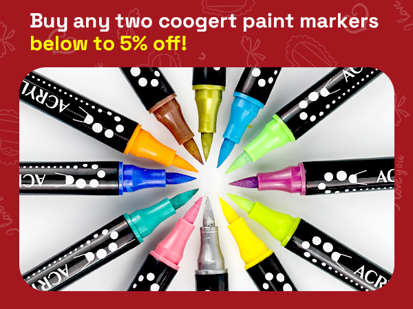 paint oens acrylic markers