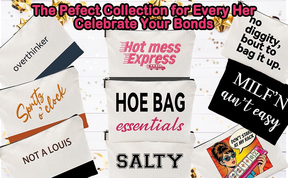 funny makup bag for women