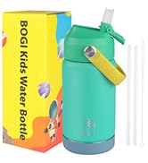 kids Water Bottle with Straw