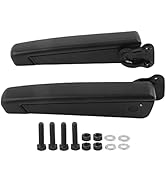 Acouto Arm Rest for Car 1Pair Adjustable Seat Armrest Shock Resistant Automotive Armrests PU Spon...