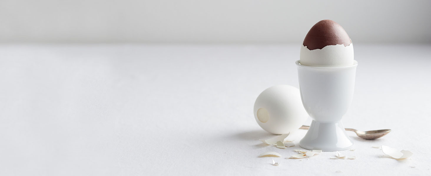 white 4 pack egg cups