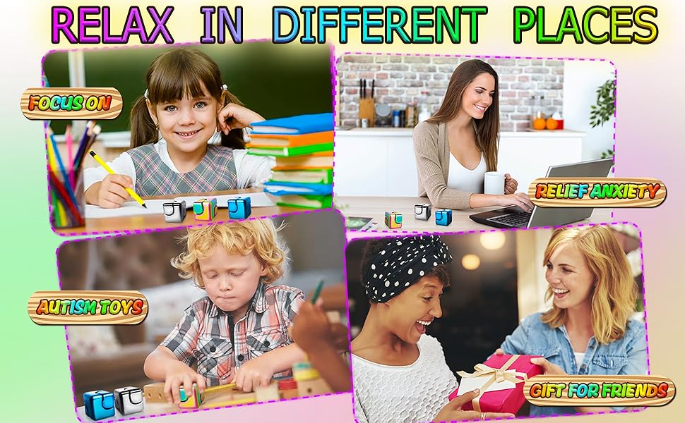 RELAX IN DIFFERENT PLACES