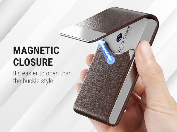 PU Leather Business Card Case