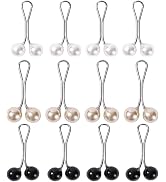 12Pcs Multicolor Headscarf Pearl Pins Clips U Shape Hijab Scarf Lady Muslim Scarf Shawl Clips Sca...