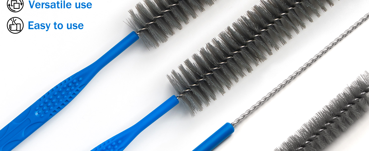 Drain Brush and Drain Snake Cleaner Tools Set, Flexible Drain Hair Remover Tool