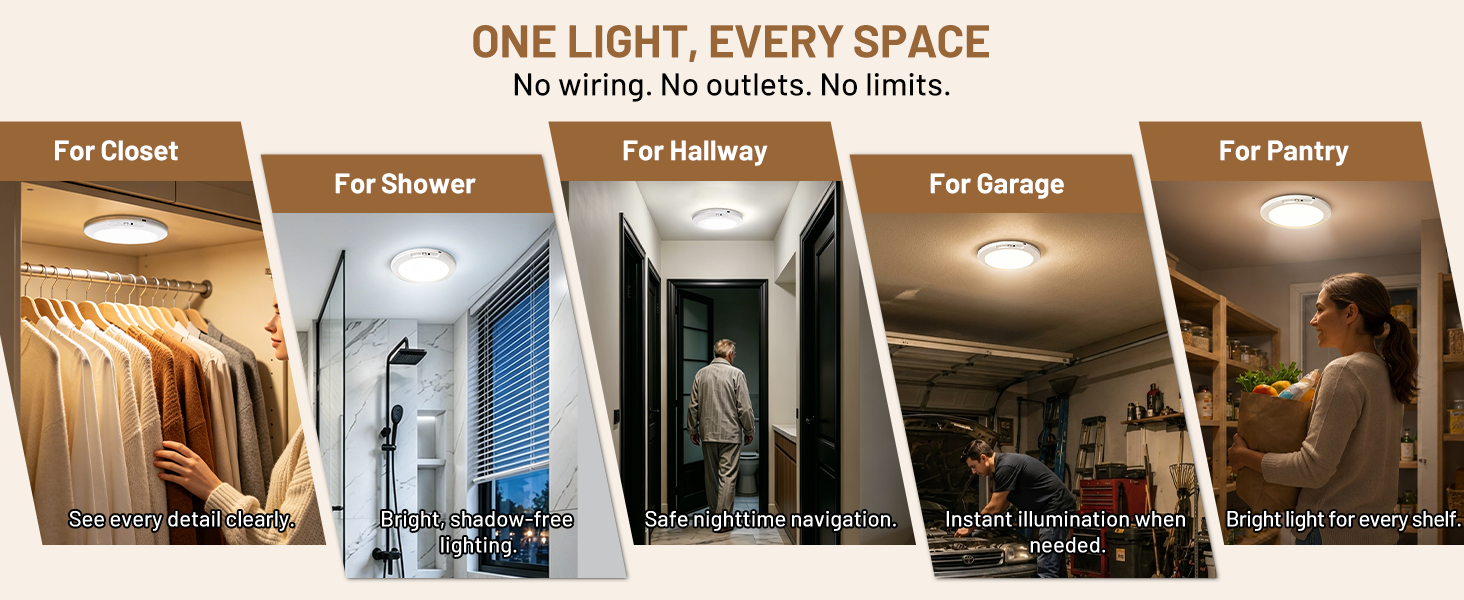 rechargeable ceiling lights