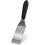 Small Spatula 1 PC, Metal Spatulas for Kitchen Use, Stainless Steel Mini Serving Spatula for Flip...