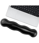 Arisase Gel Wrist Rest for Computer Keyboard 14.29" Ergonomic Black Keyboard Wrist Rest Support P...