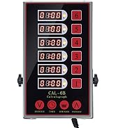 YOOYIST Precision Kitchen Timers for Cooking – 6 Channel Commercial Kitchen Timer Restaurant Kitc...