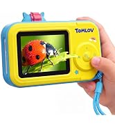 TOMLOV P50K Digital Microscope for Kids, Handheld Miniscope STEM Toys, Blue | 2.4" IPS Screen, Ad...