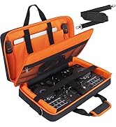 ITHWIU Padded DJ Controller Case Compatible with DDJ FLX4/DJ 400/DDJ REV1, DJ Carrying Bag with 5...