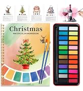 Watercolor Workbook - Coloring Book Beginner Friendly Painting Kit, Watercolor Workbooks for Adul...