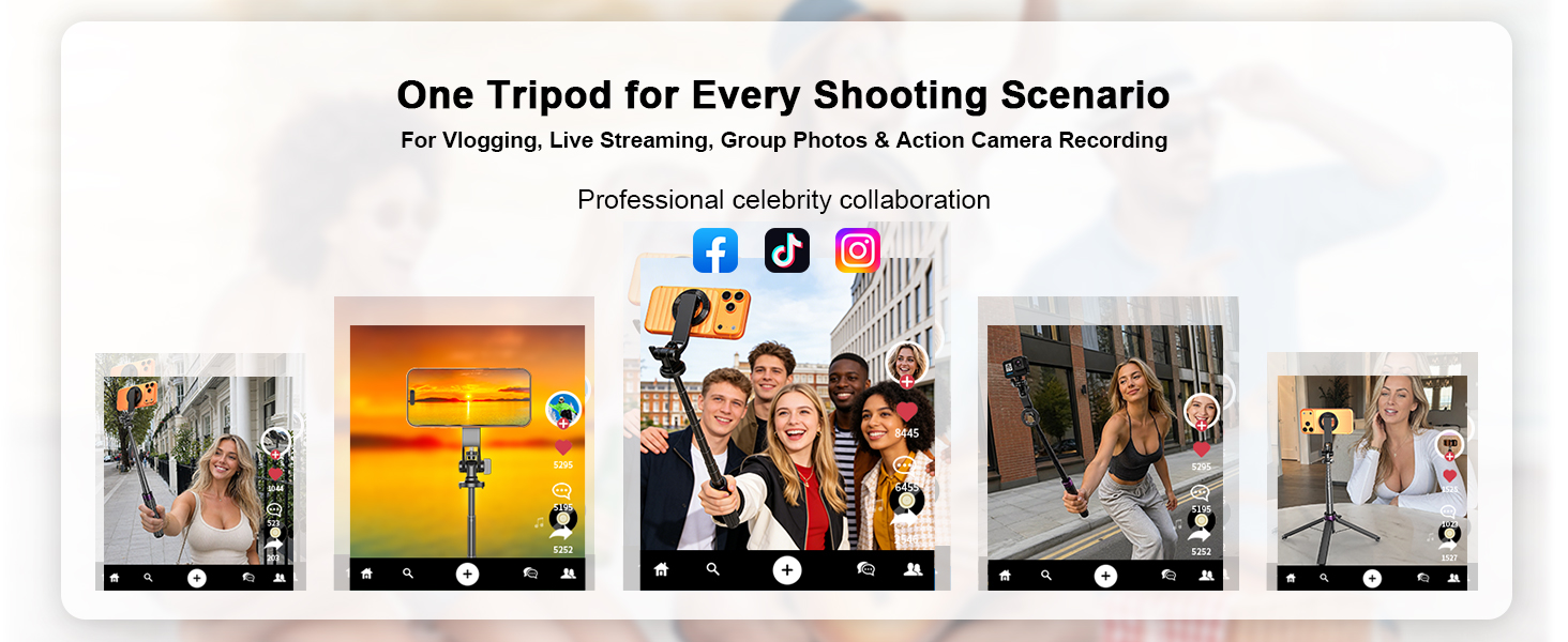 Selfie Stick Tripod
