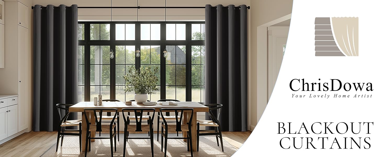 blackout curtains