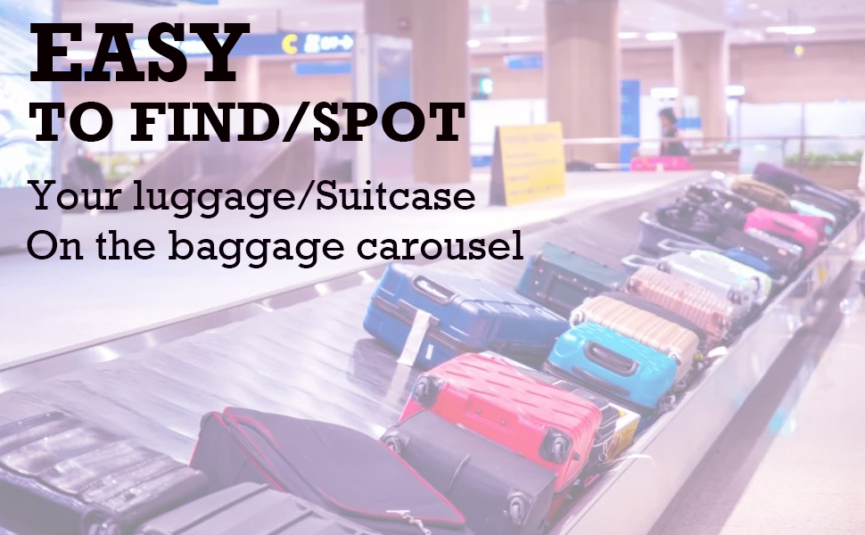 Gowraps Luggage Handle Wraps Easy to Find your luggage on the baggage carousel