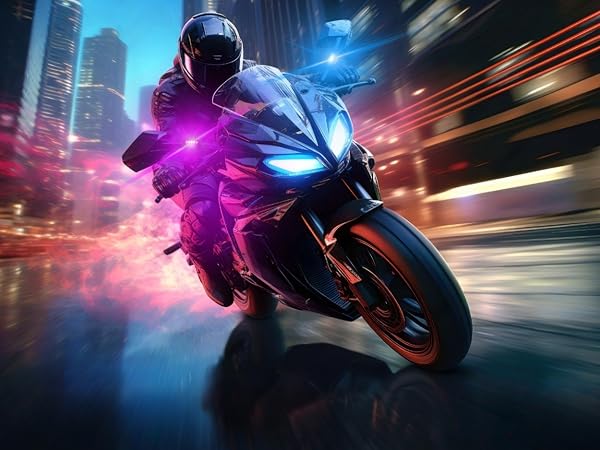Motorcycle Led Emergency Strobe Lights
