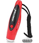 UNIWA Electronic Whistle, Battery Operated Whistle Adjustable 3 Different Loud Whistle Sounds wit...