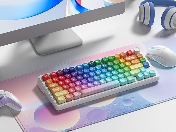 Rainbow Gradient & Cute Icons to Brighten Your Setup